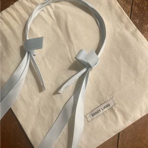 Sandy Liang Recital Headband Baby Blue
